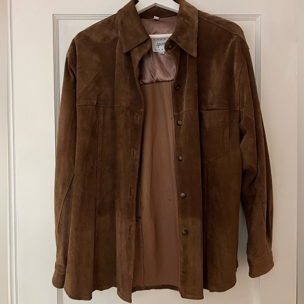 Vintage Suede Overshirt